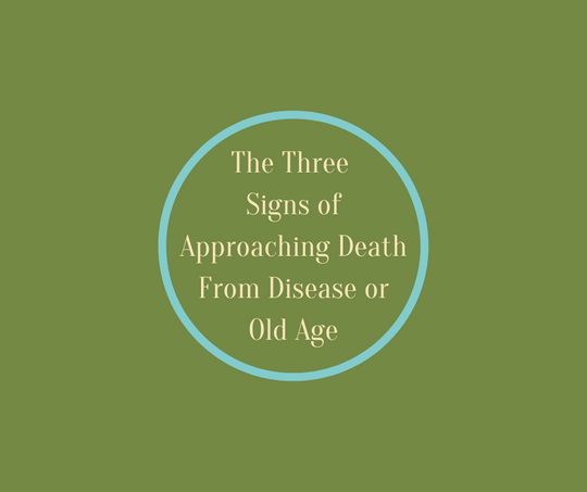 Hospice Innovator Barbara Karnes, RN explains the 3 Signs of Approaching Death from Disease or Old Age