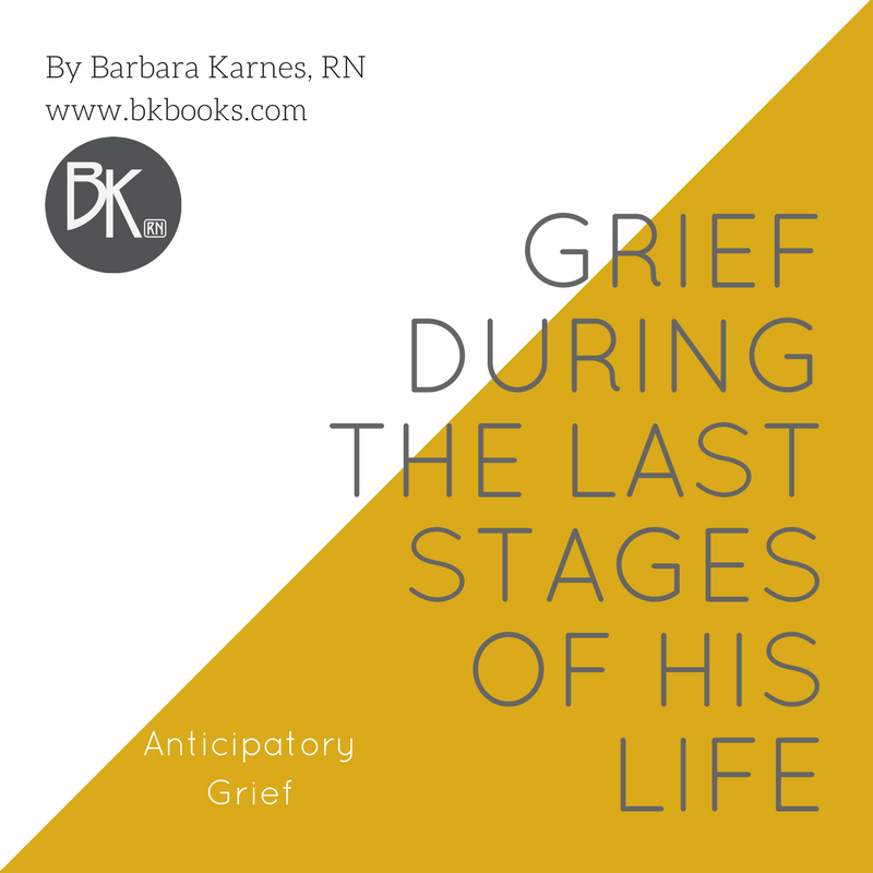 Barbara Karnes, RN, discusses anticipatory grief and the emotional experience of caring for a loved one during the final stages of life.