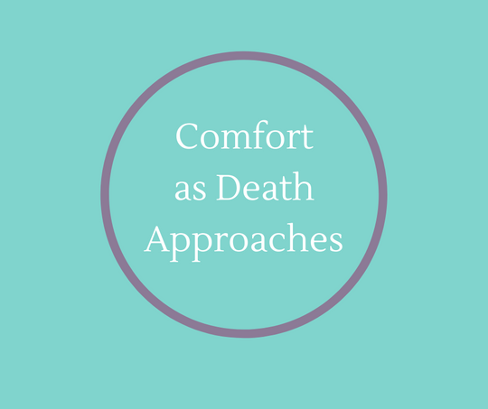 Comfort As Death Approaches article by Hospice Innovator, Barbara Karnes, RN