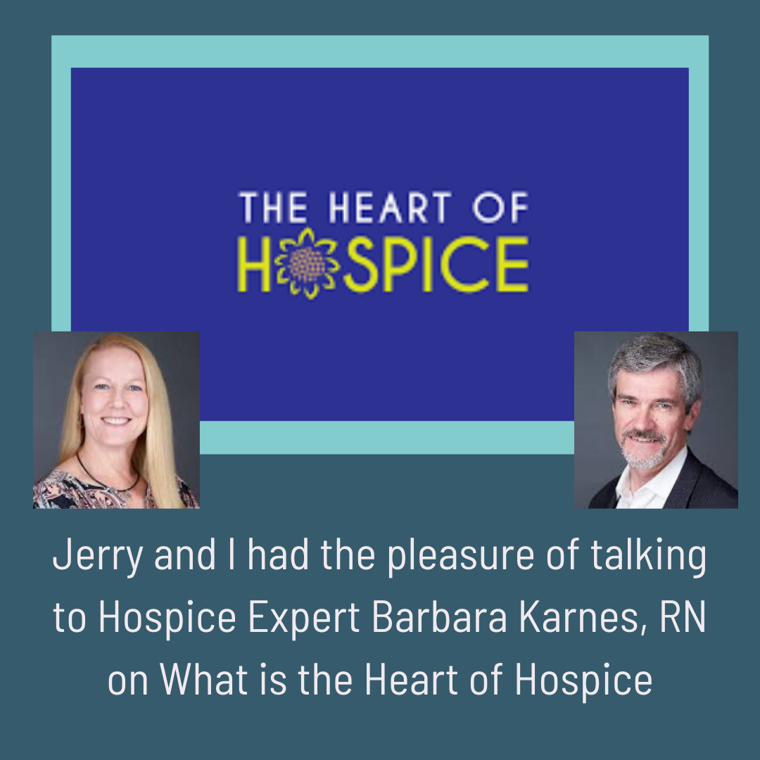 Barbara Karnes, RN talks about The Heart of Hospice.