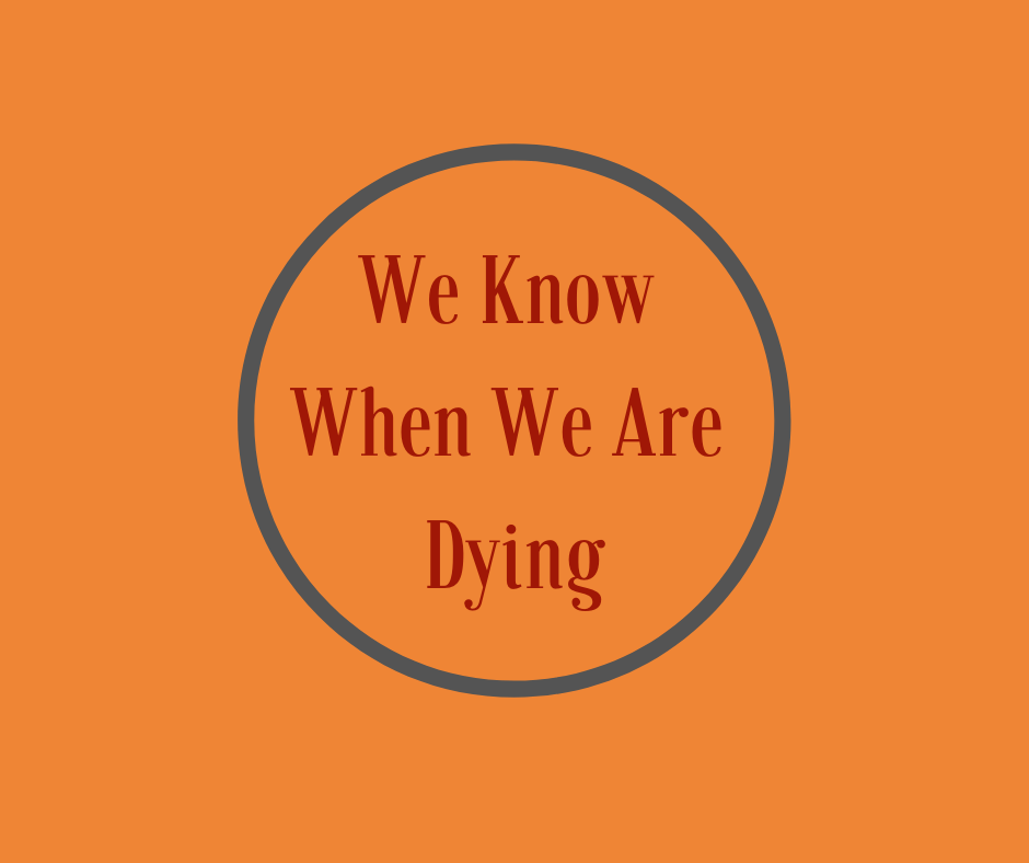 Barbara Karnes, RN, explores whether people know when they are dying and the physical and behavioral signs that can appear in the months, weeks, days, and hours before death.