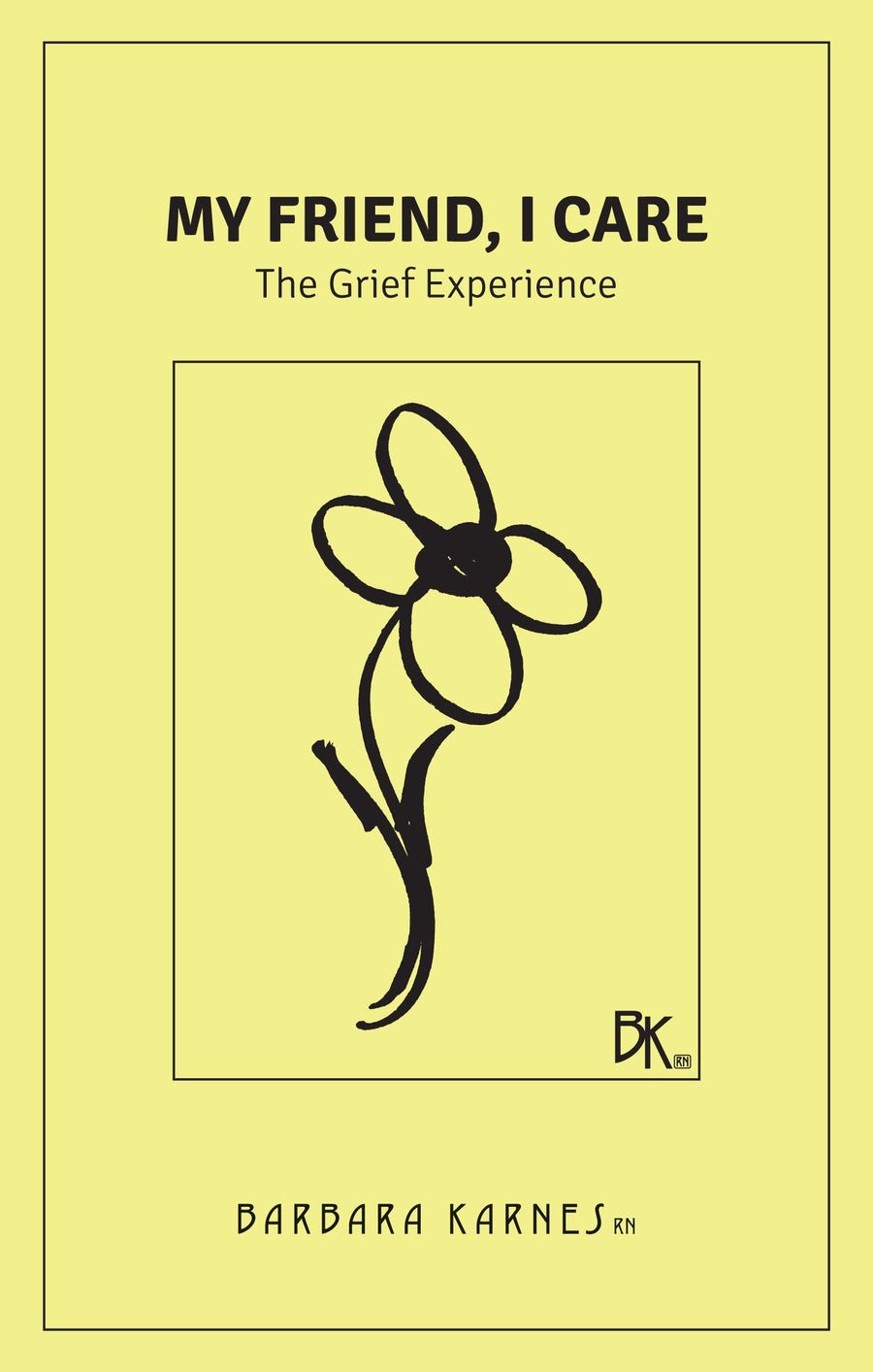 “My Friend, I Care” is a booklet intended for the newly grieving. It addresses the normalcy of grieving and stages of grief while offering suggestions for moving forward into living. The grieving process is as foreign to us as death. The experience is forced upon us by life situations that have been beyond our control. We become angry, depressed, fearful and anxious. We do not know that all these feelings together represent grief; a normal, natural response to the loss of someone or something. 