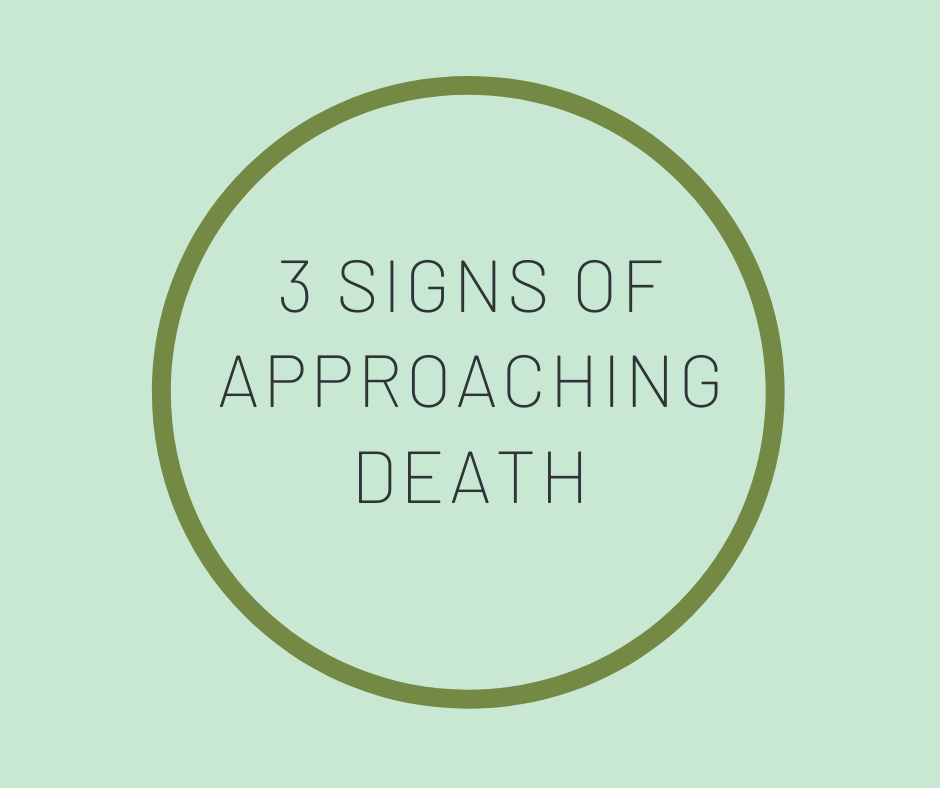 NHPCO Hospice Innovator Barbara Karnes, RN explains the 3 Signs of Approaching Death from Disease or Old Age