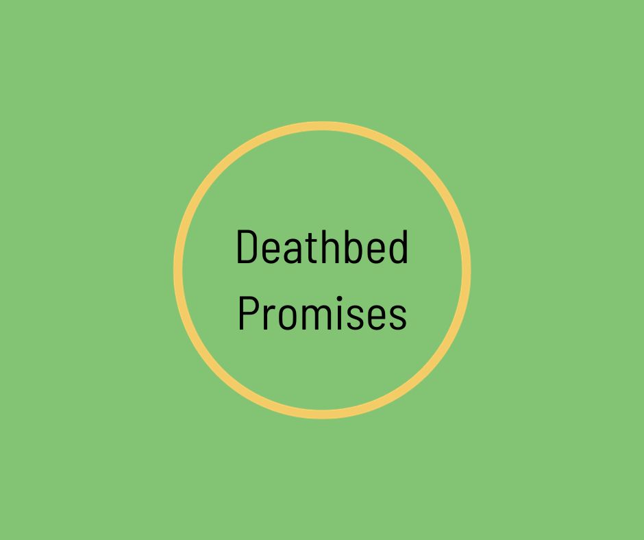 Deathbed Promises by Barbara Karnes, RN www.bkbooks.com