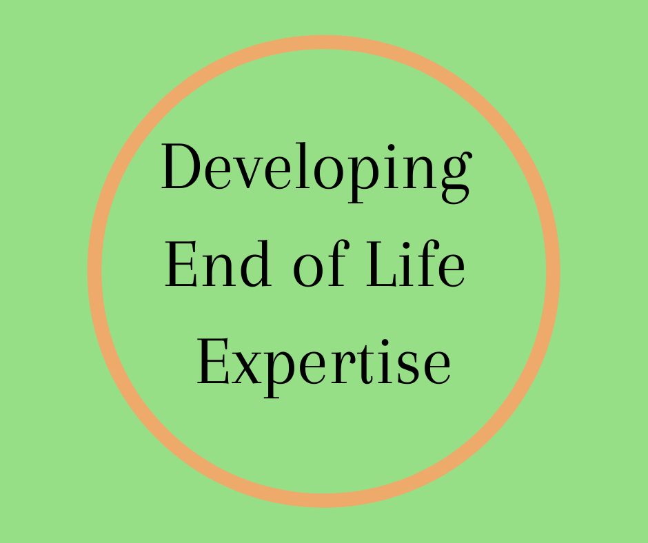 Developing End of Life Expertise BK Books