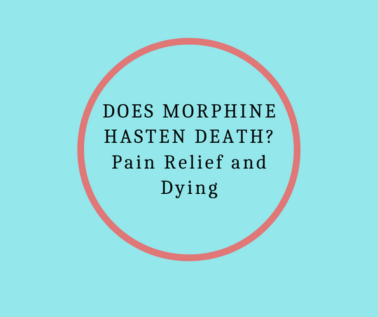 Award Winning End of Life Educator, Barbara Karnes, RN explains the use of morphine to help they dying.