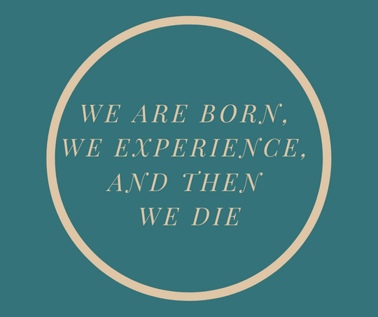 We Are Born, We Experience, And Then We Die, an article about the dying process from Barbara Karnes, RN