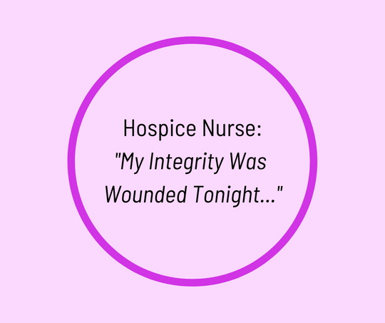 My Personal Integrity Was Wounded Tonight by Barbara Karnes
