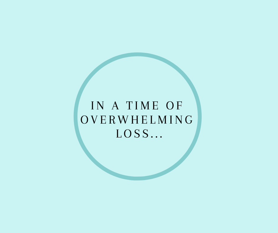 In A Time Of Overwhelming Loss article by End of Life Expert, Barbara Karnes, RN about grief and bereavement