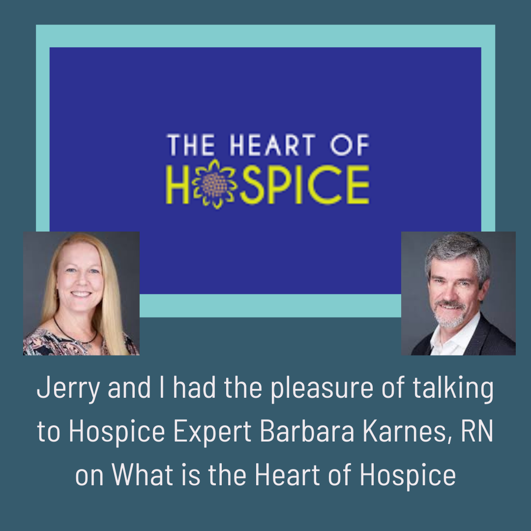 Barbara Karnes, RN talks about The Heart of Hospice. 