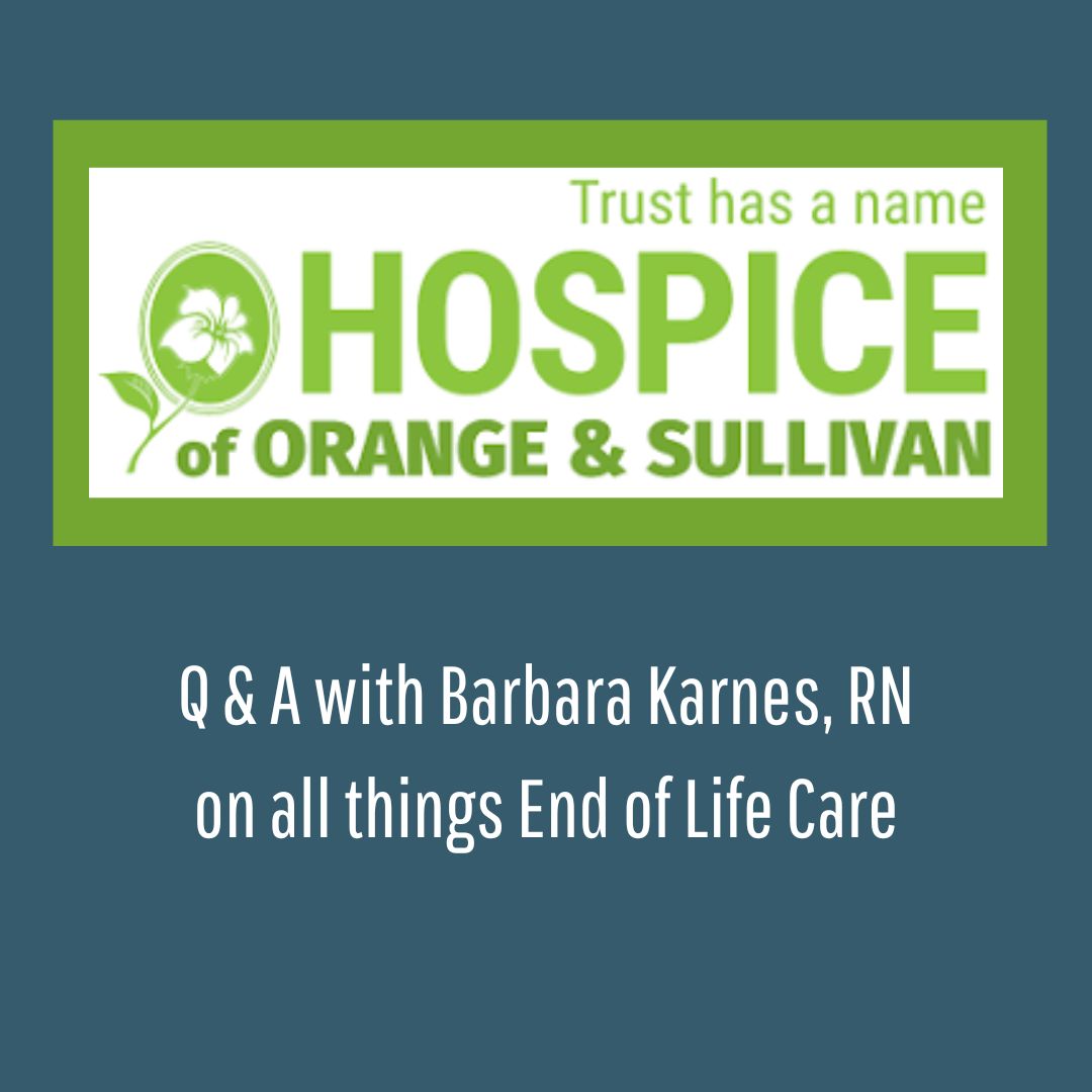 Q & A with Barbara Karnes, RN on all things End of Life Care