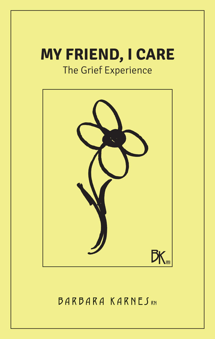 “My Friend, I Care” is a booklet intended for the newly grieving. It addresses the normalcy of grieving and stages of grief while offering suggestions for moving forward into living. The grieving process is as foreign to us as death. The experience is forced upon us by life situations that have been beyond our control. We become angry, depressed, fearful and anxious. We do not know that all these feelings together represent grief; a normal, natural response to the loss of someone or something. 